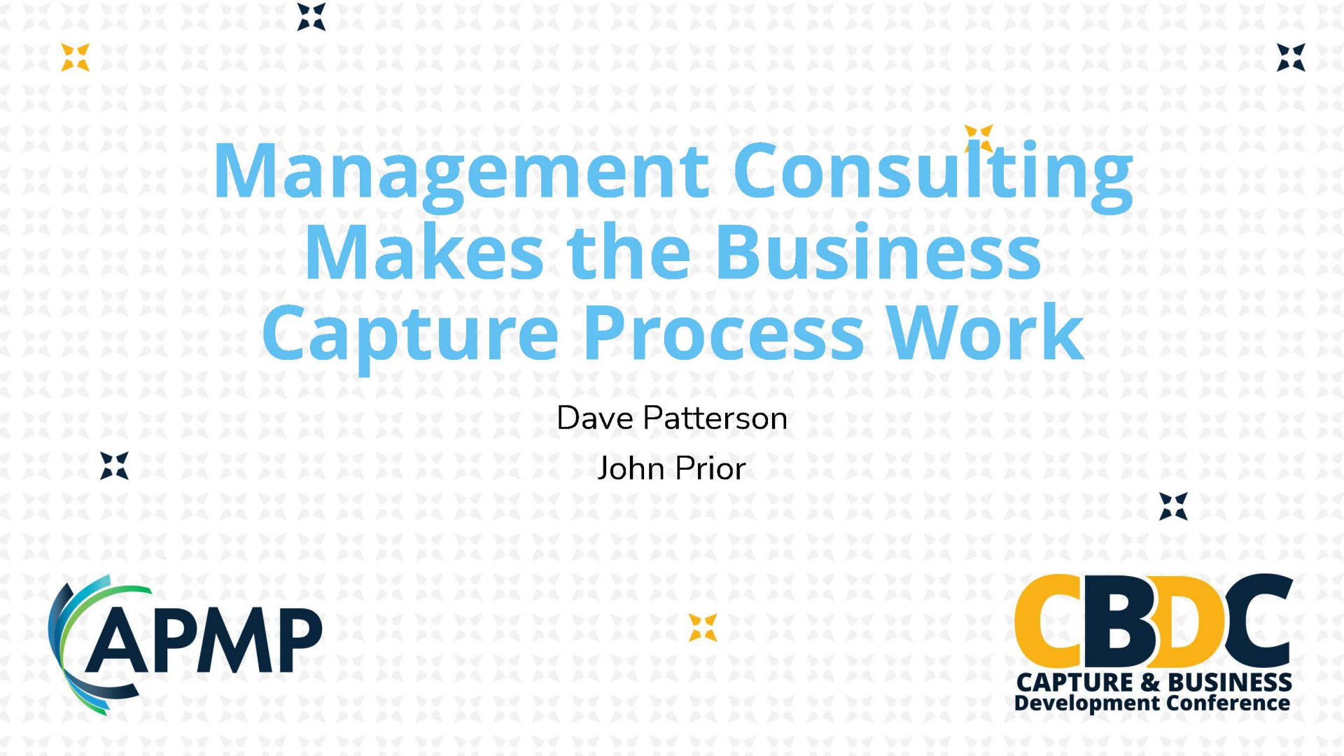 Management Consulting Makes the Business Capture Process Work