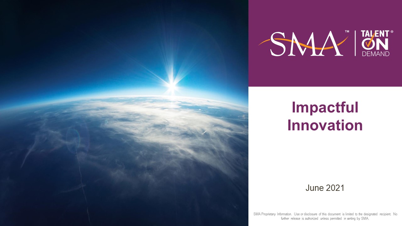 Impactful Innovation